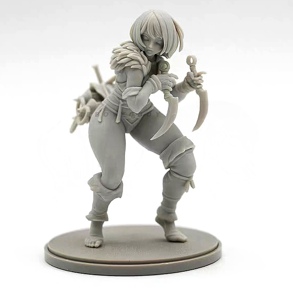 Model Kit Weapons - ชุดโมเดลเรซิ่น 75 มม. ทหารความงามประกอบและระบายสีด้วยตนเอง A-2108