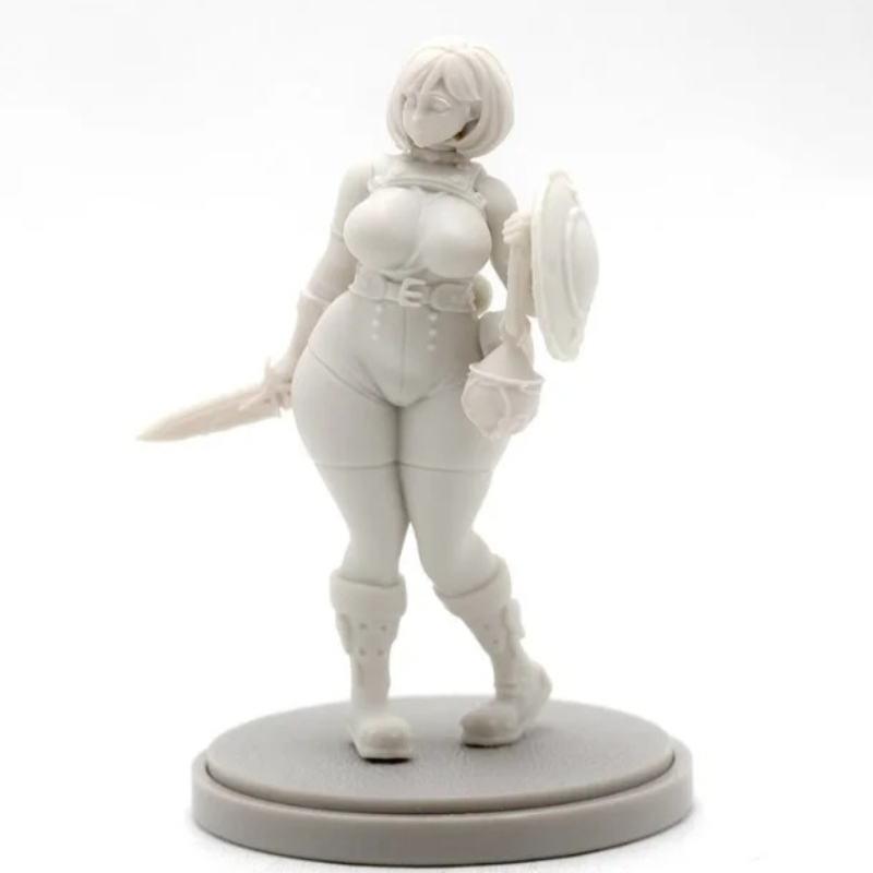 Model Kit Weapons - ชุดโมเดลเรซิ่นทรงกลมขนาด 30 มม. พร้อมฐาน รุ่น King-dom