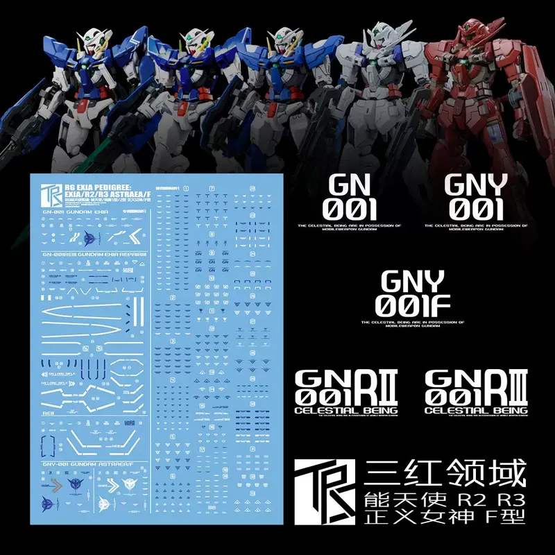 Model Kit Water Decal - ซานฮงฟิลด์ 1/144 RG Angel R2 R3