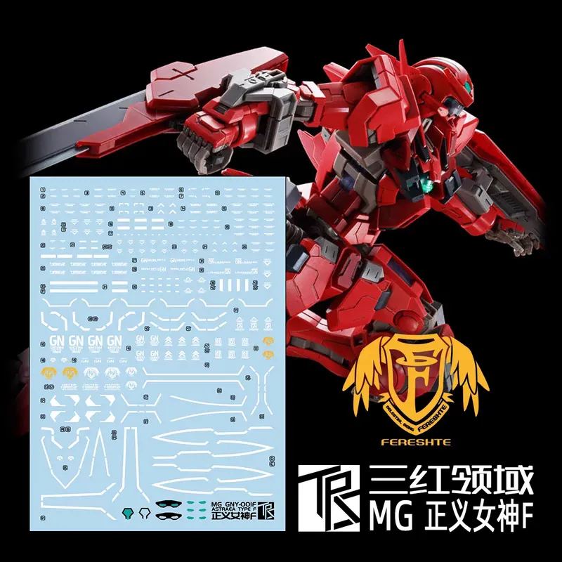 Model Kit Water Decal - ชุดโมเดล MG Justice Muse F Type