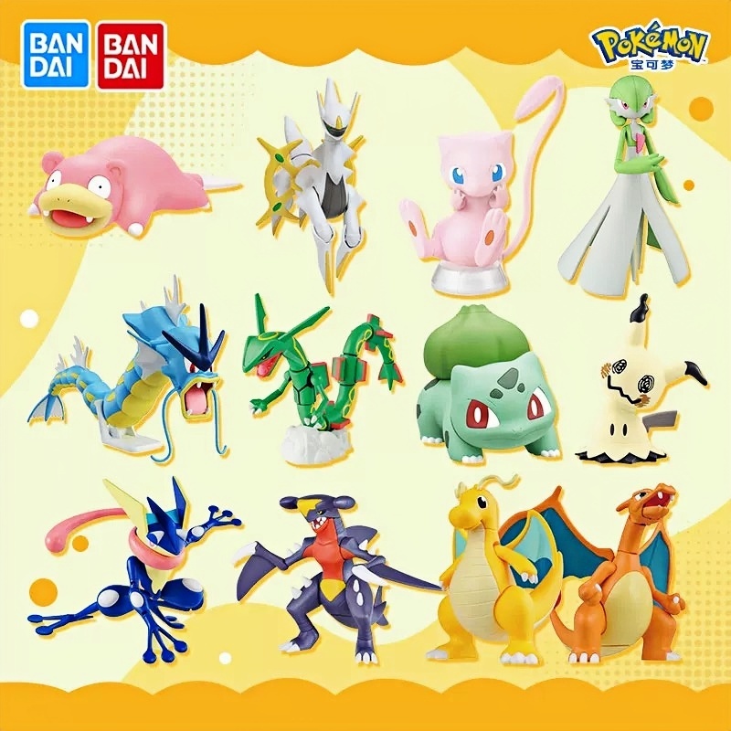 Model Kit Quick Mew - ของแท้จากบันได โปเกมอน โมเดลคิท คิวคิว อะนิเมะ พิคาชู