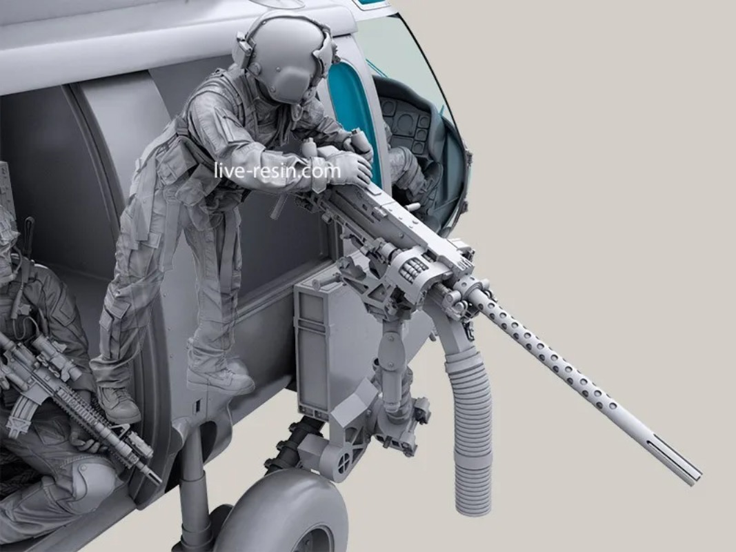 Model Kit Weapons - 1:35 Die Cast รูปเรซิ่นชุดประกอบทหารรุ่นความต้องการ Assembly Unpainted