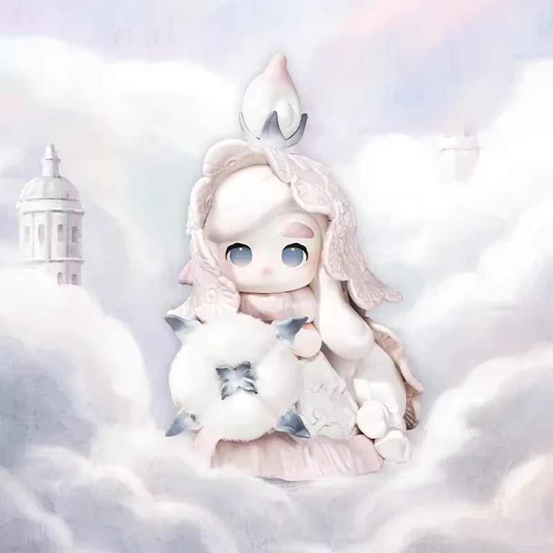 Model Kit Anime Girl - POPMART CHAKA Candle Whisper Series กล่องสุ่มของเล่นน่ารัก