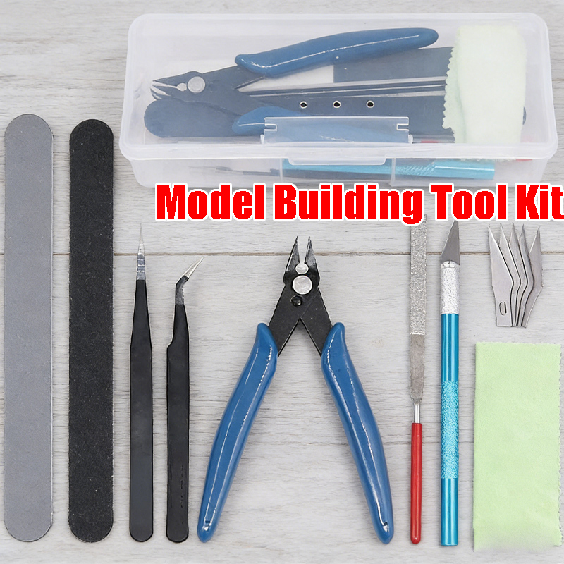 Model Kit Destroyer - ชุดเครื่องมือประกอบโมเดลกันพลาที่สมบูรณ์แบบ เครื่องมือประกอบที่จำเป็นสำหรับการสร้างโมเดลกันพลาด้วยอุปกรณ์ระดับมืออาชีพ