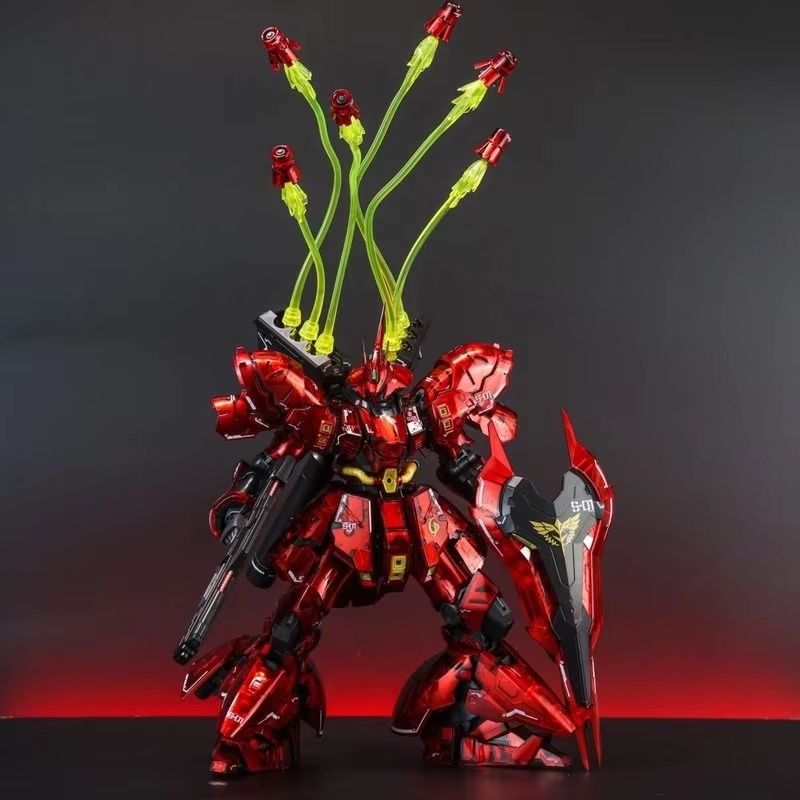 Model Kit Water Decal - STAR Sazabi โมเดลประกอบ RG 1/144 สีใสเคลือบไฟฟ้า