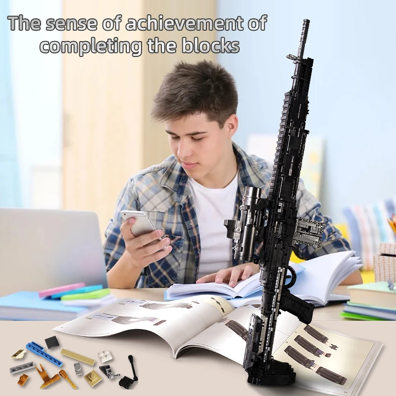 ชุดปืนไรเฟิล MK14รบทางทหารของเ - Model Kit Weapons บทวิจารณ์และราคา