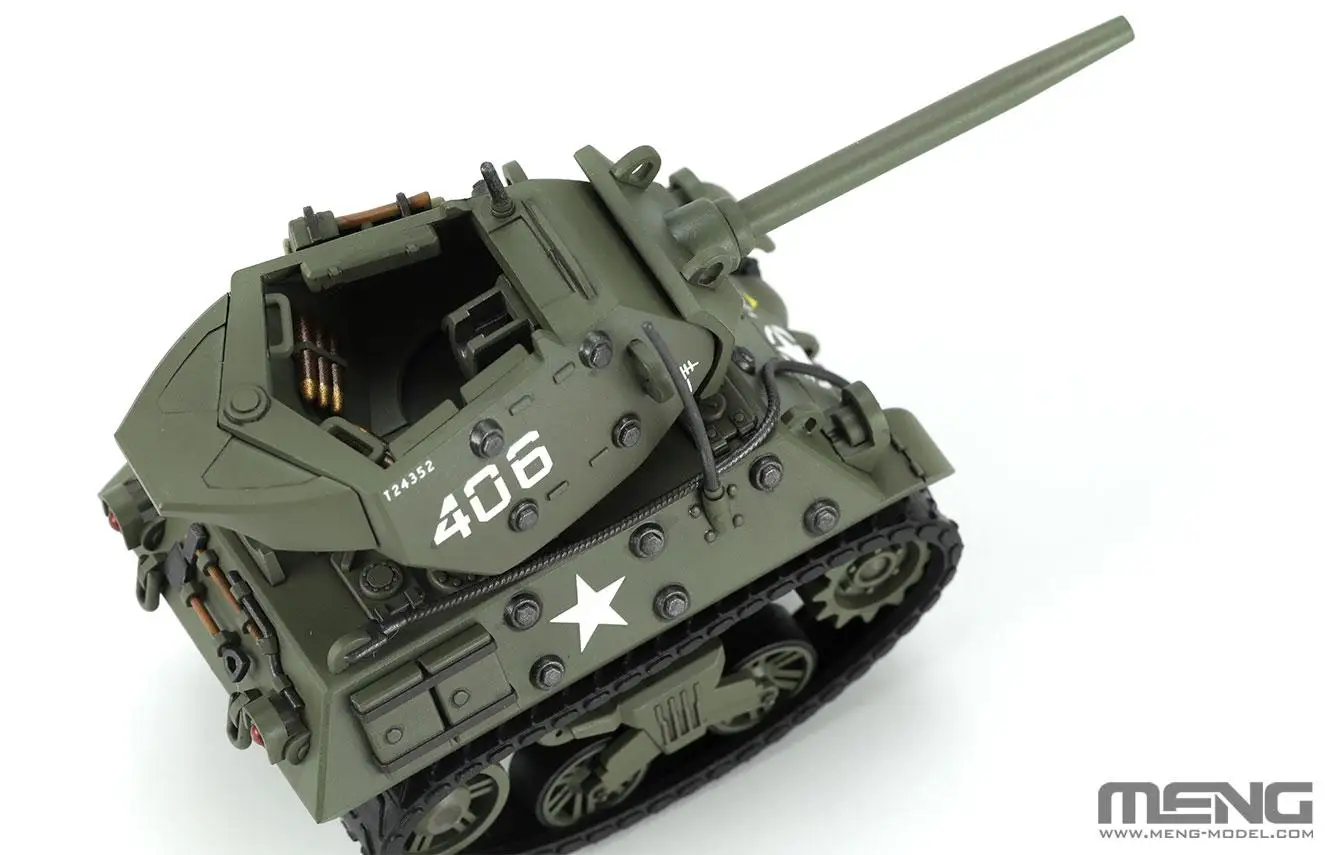 รุ่น MENG WWT U.S. ชุดประกอบโม - Model Kit Destroyer บทวิจารณ์และราคา