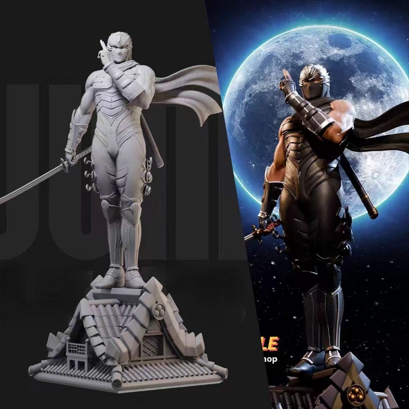 ชุดโมเดลนินจาเรซินชุดประกอบเสื - Model Kit Baki บทวิจารณ์และราคา