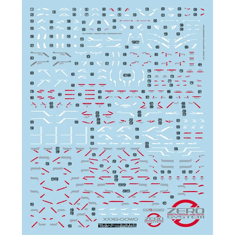 ซานฮง MG 1/100 ฟลายอิ้งวิง ซีโ - Model Kit Water Decal บทวิจารณ์และราคา