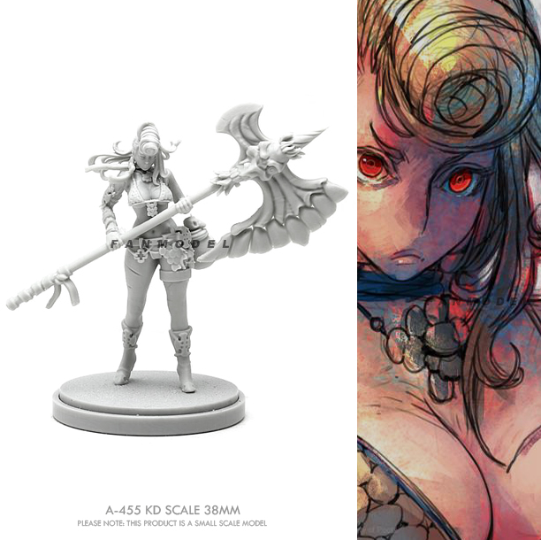 38มม.เรซิ่นรูปแบบชุดความงามไม่ - Model Kit Weapons บทวิจารณ์และราคา