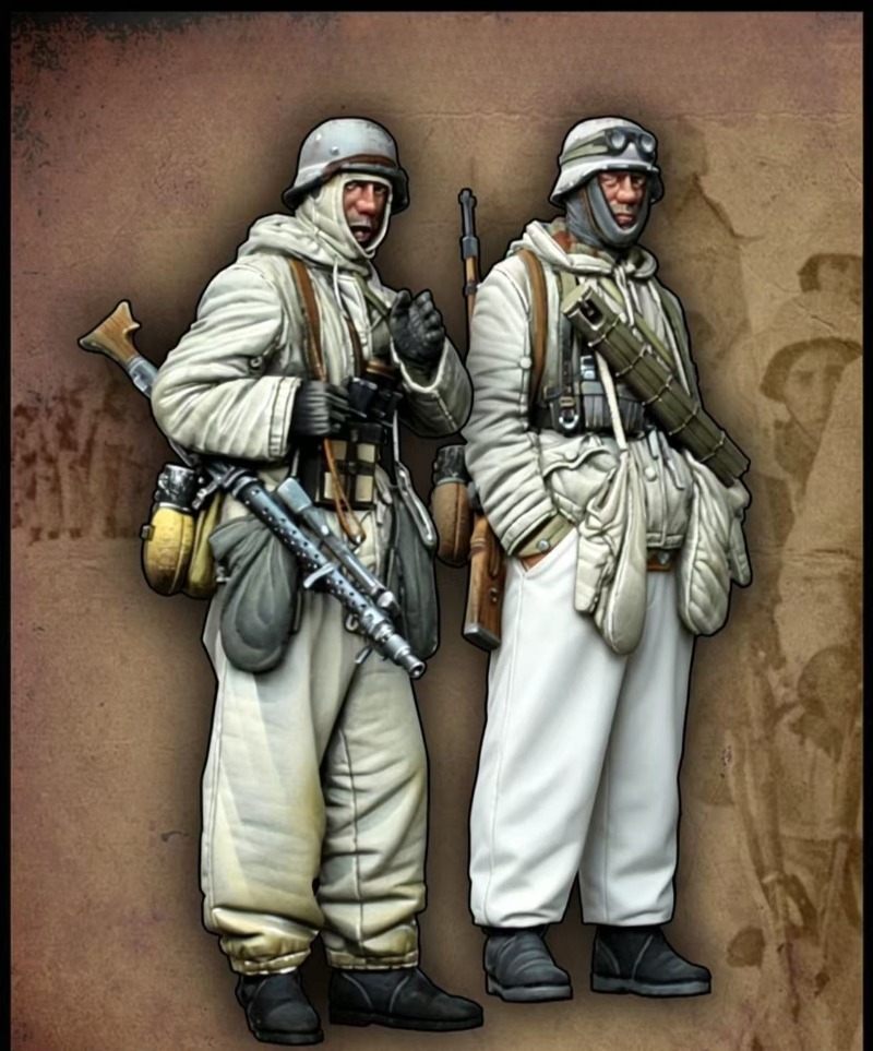 1/35 สเกล ดายแคสท์เรซิ่นฟิกเกอ - Model Kit Weapons บทวิจารณ์และราคา