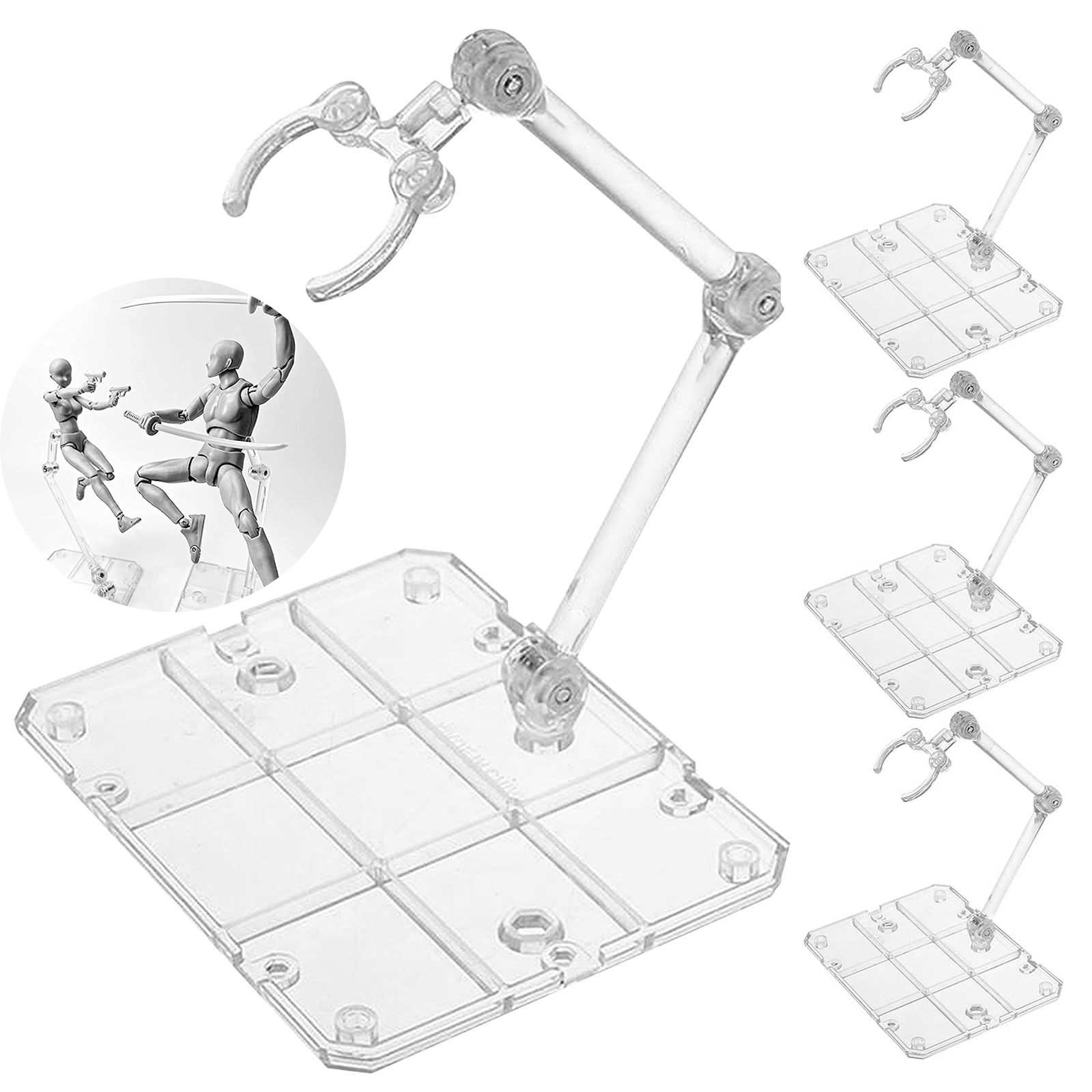 Clear Action Figureขาตั้ง,ชุดA - Model Kit Jms บทวิจารณ์และราคา