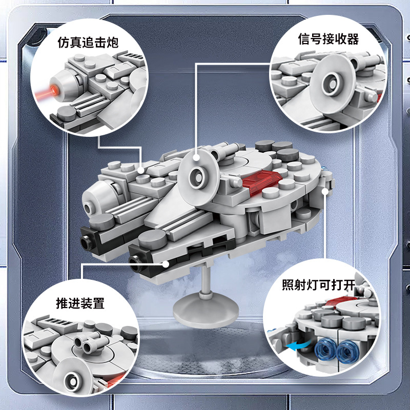 104PCS Star Plan Millennium Fa - Model Kit Destroyer บทวิจารณ์และราคา