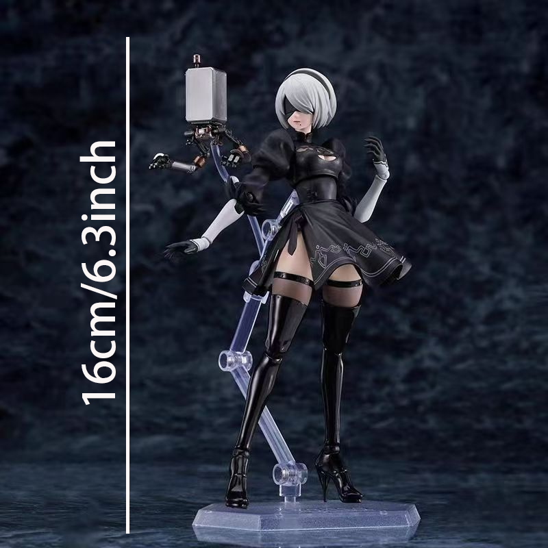 ฟิกเกอร์สาวใช้ผมขาวสไตล์อนิเมะ - Model Kit Nier Automata บทวิจารณ์และราคา