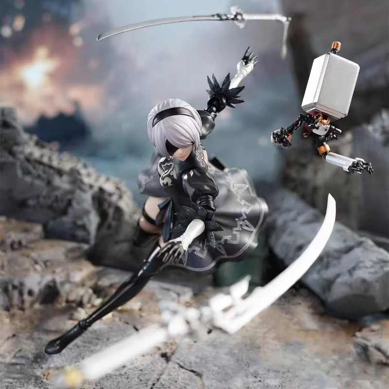 ฟิกเกอร์แอคชั่น Nuclear Gold ร - Model Kit Nier Automata บทวิจารณ์และราคา