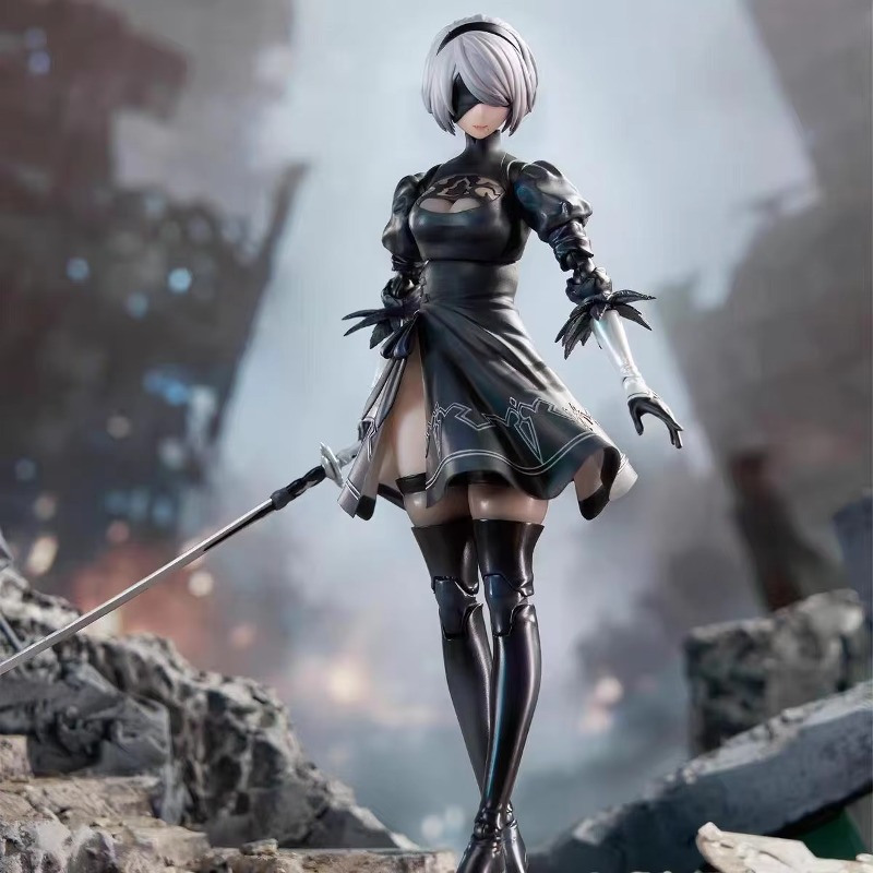 ฟิกเกอร์แอคชั่น Nuclear Gold ร - Model Kit Nier Automata บทวิจารณ์และราคา